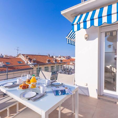 Rooftop At Palais De La Buffa - Happy Rentals Nizza Esterno foto