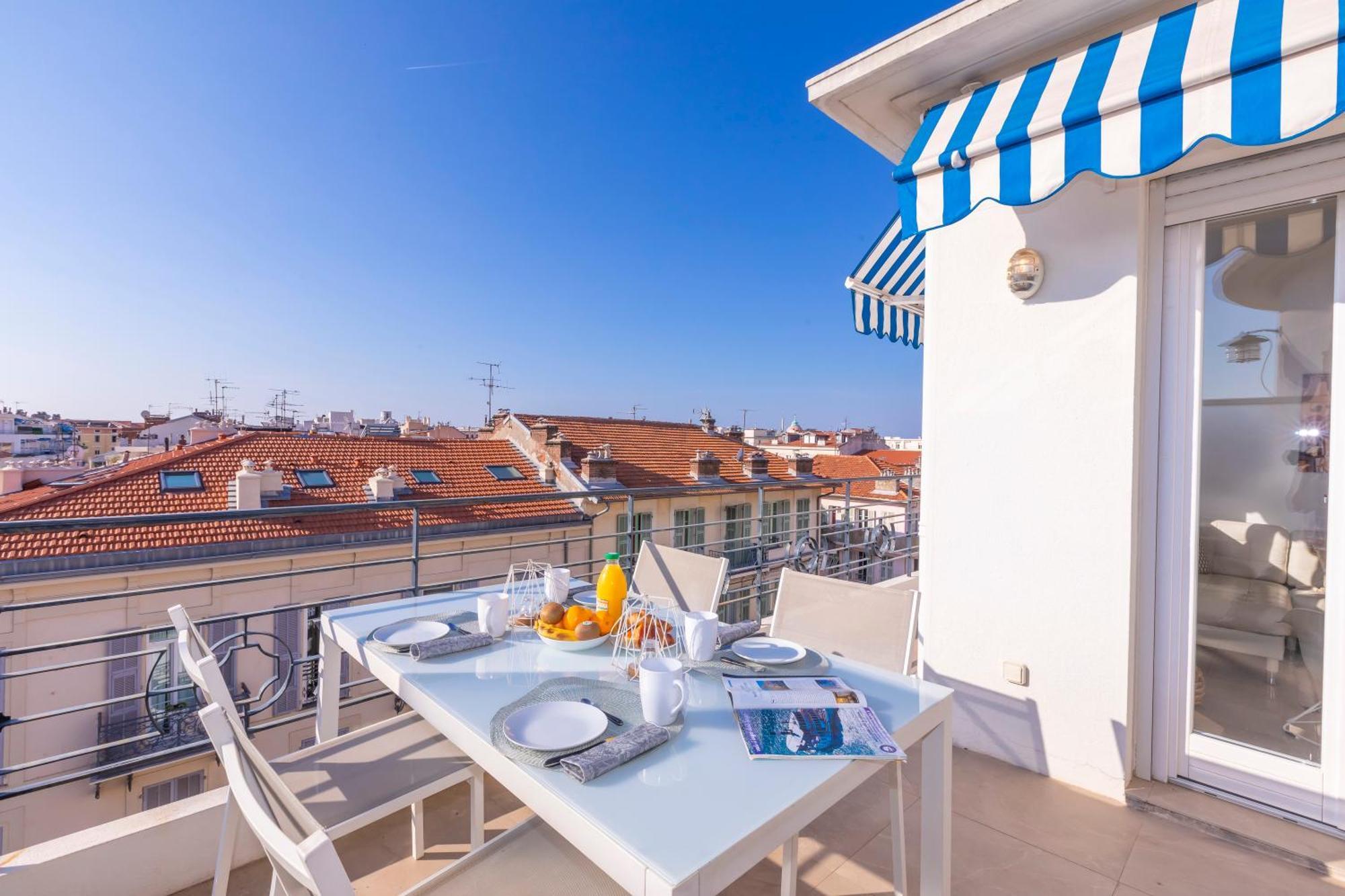 Rooftop At Palais De La Buffa - Happy Rentals Nizza Esterno foto