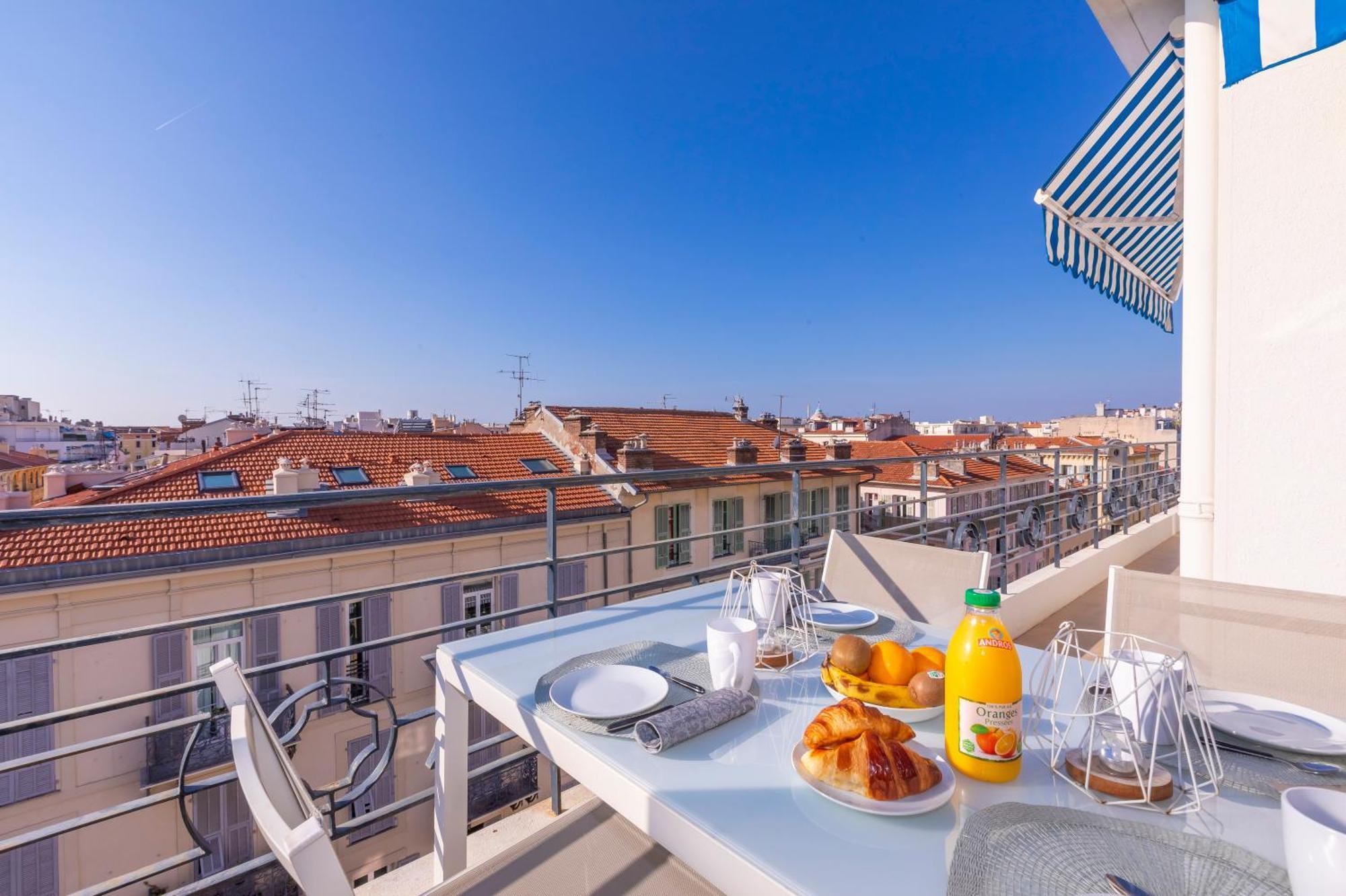 Rooftop At Palais De La Buffa - Happy Rentals Nizza Esterno foto